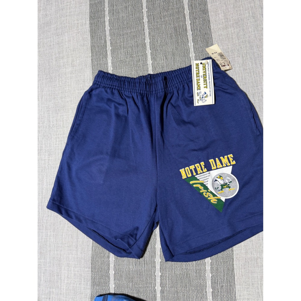Vintage Notre Dame Fighting Irish‎ Mens  Athletic Shorts Officially Josten's